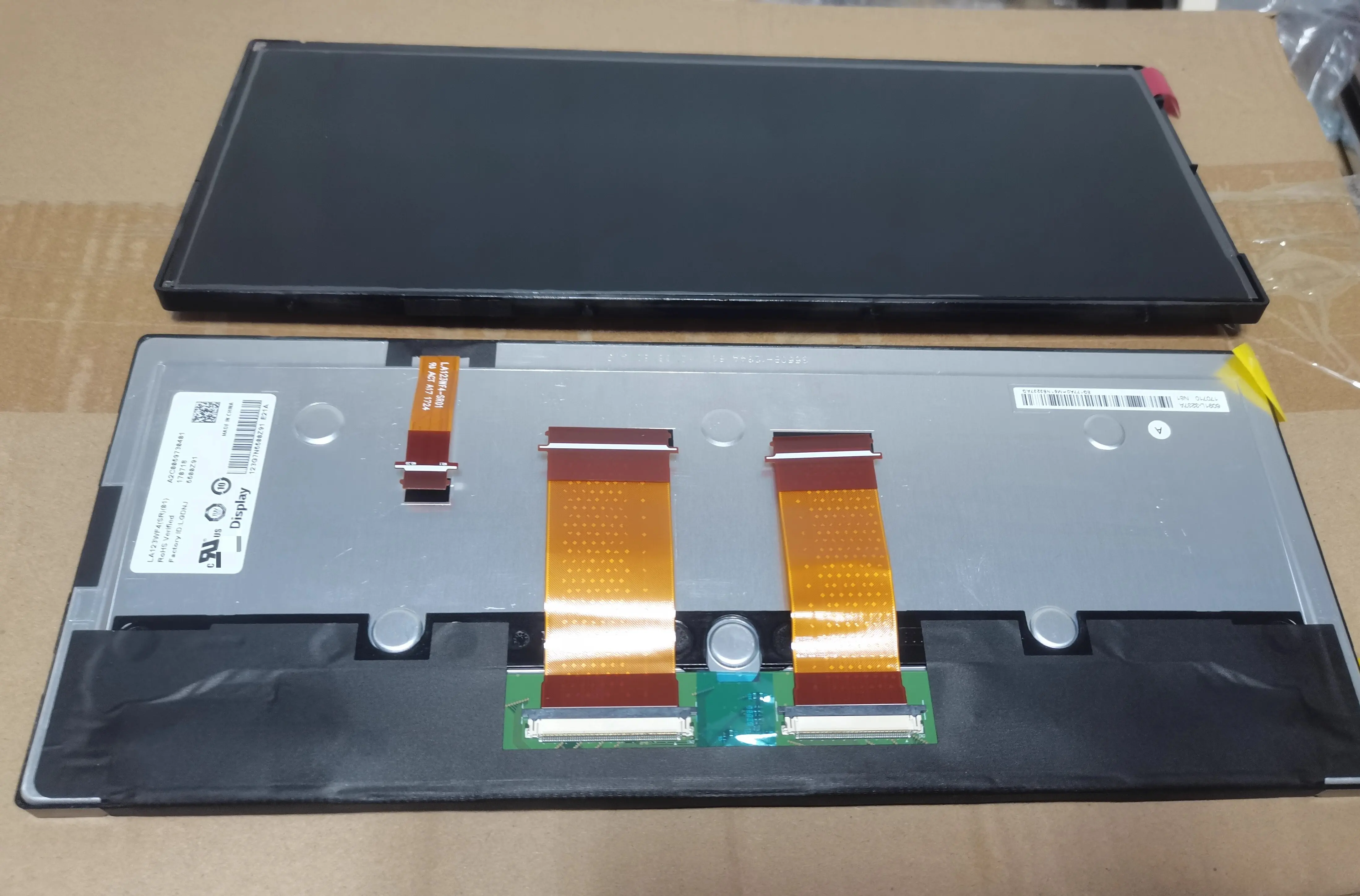 12.3 inch LA123WF4-SR02 LA123WF4-SR01 LA123WF4-SR09 LA123WF4-SR08 original car screen 1920 * 720 full viewing angle