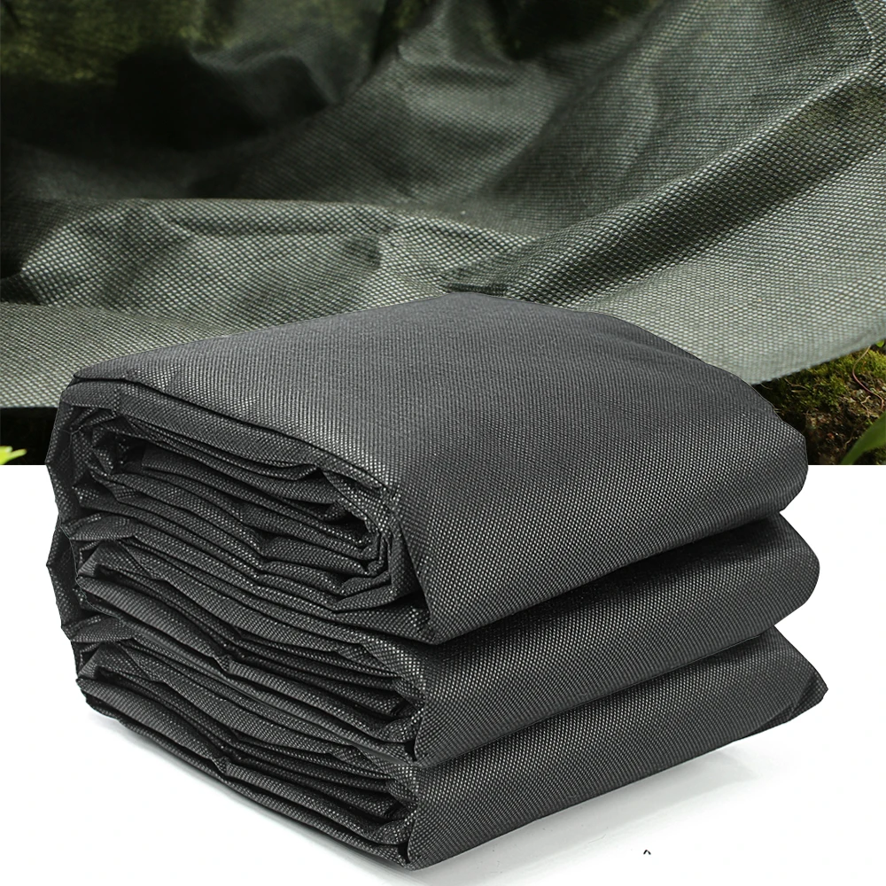 

Black Diodegradable Weed Barrier Fabric for Agriculture Lawn Ruderal Control Garden Nonwoven Ground Mats Plants Protect Covering