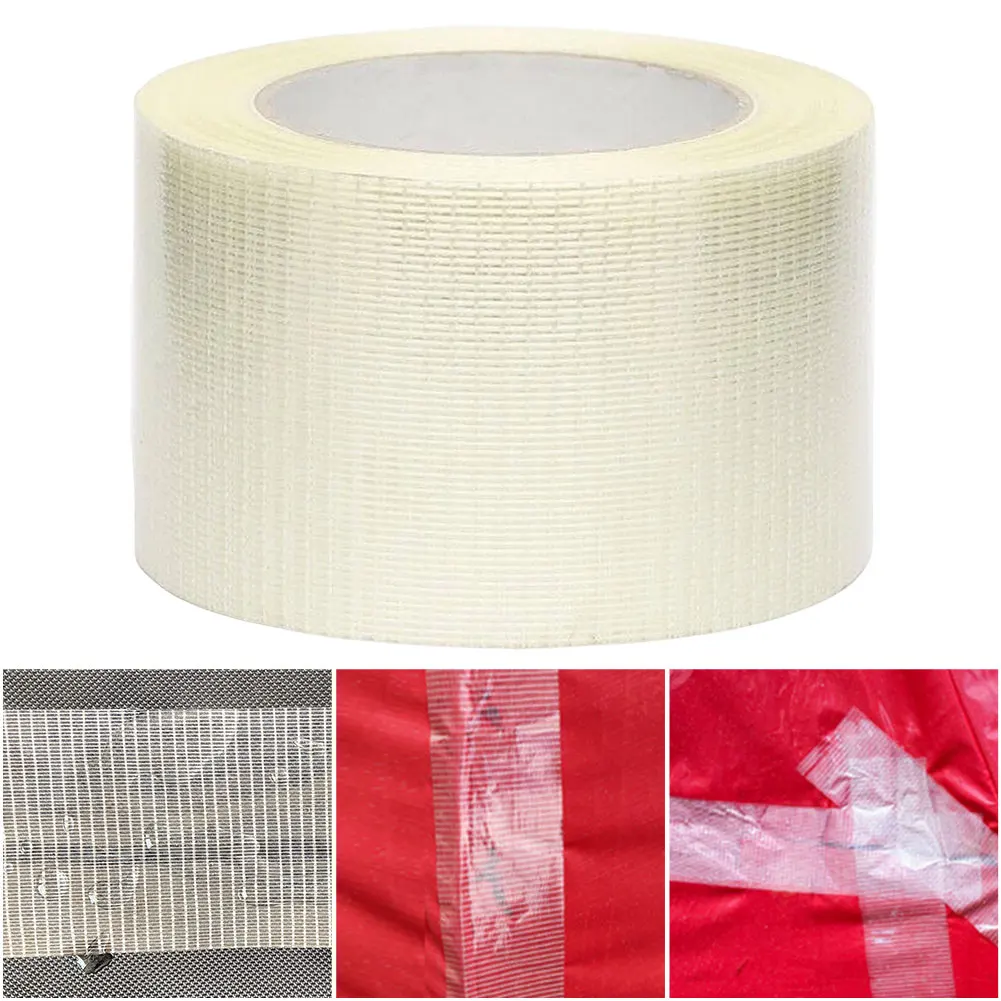 

Лента для ремонта из стекловолокна, клейкая, для ремонта тентов автодомов, чехлов для лодок, палаток и тентов для автодомов