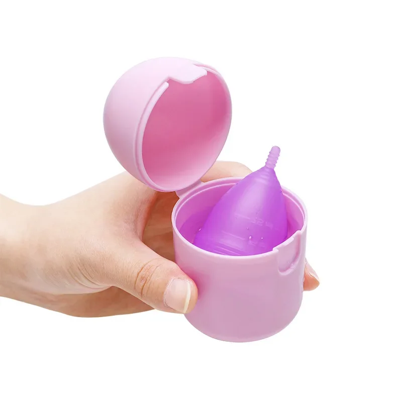 Menstrual Cup High Temperature Sterilization Storage Box Menstrual Care Products Menstrual Cup Sterilization Cup Leak-proof