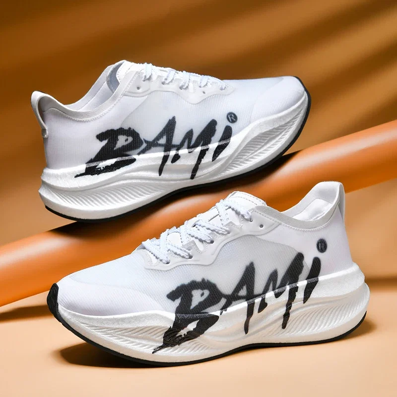 

Men's Running Shoes Outdoor Breathable Trainer Race Sneakers Jogging Non-Slip Luxury shoes Mesh Cushioning Couple Off-road Shoes