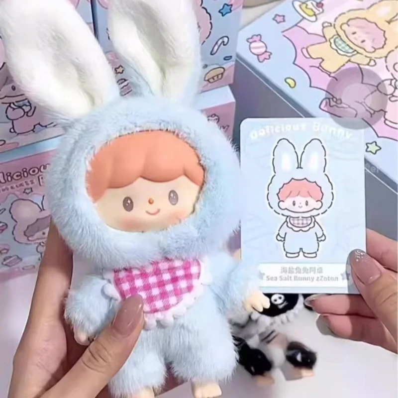 Echte Zzoton Vinyl Puppen Plüsch Delicious Bunny Serie Blind Box Plüsch Puppe Dekoration Anhänger Spielzeug Geburtstag Angepasst Geschenk