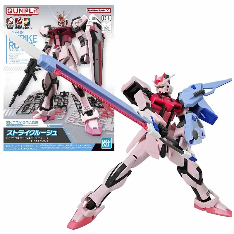 Bandai Original GUNDAM ENTRY GRADE 1/144 MBF-02 อะนิเมะAction Figure Assemblyของเล่นสะสมเครื่องประดับของขวัญ