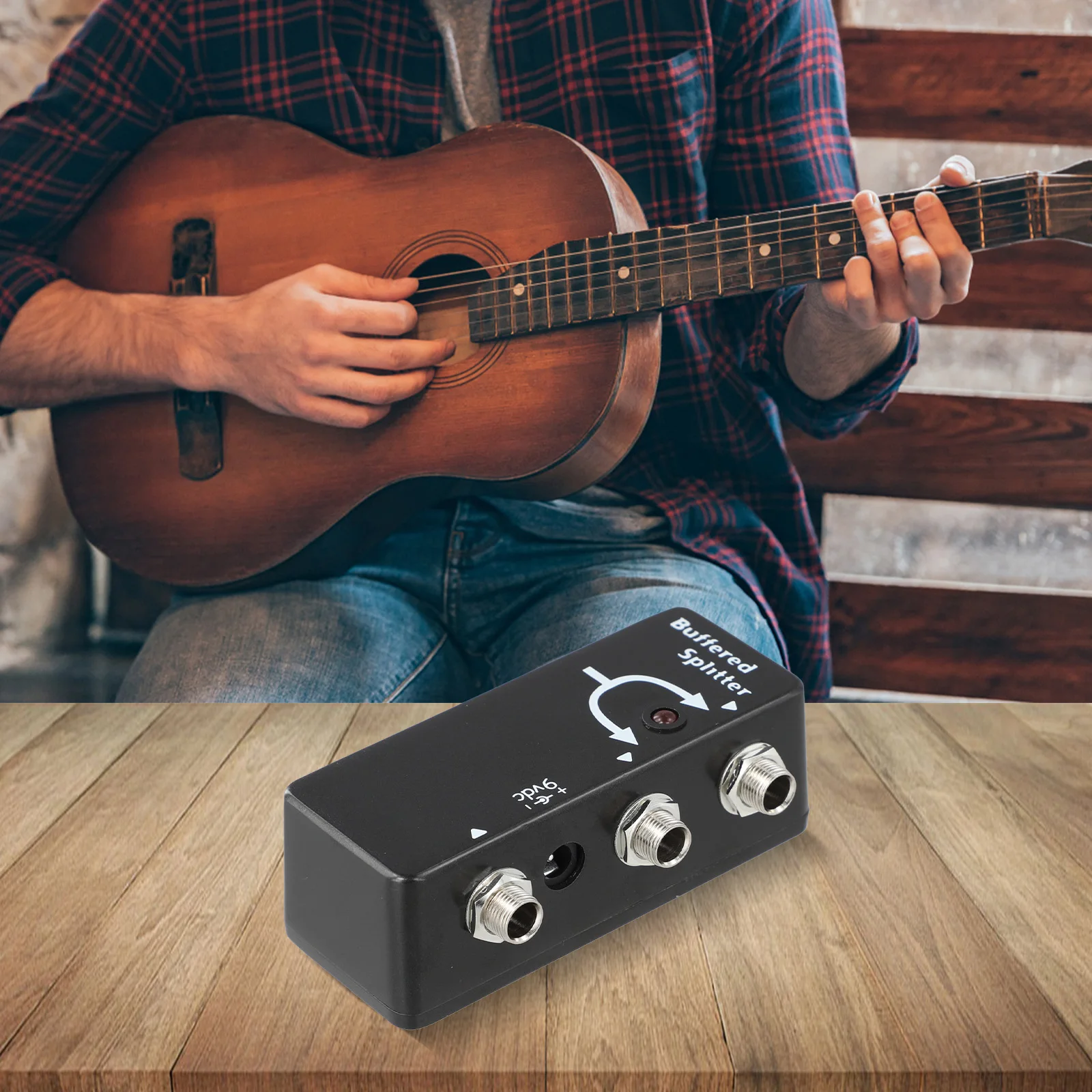 Buffered Guitar Signal Splitter Tone Preservation Tone Preserving Splitter Buffered Splitter Pedal Optimal Cable Performance