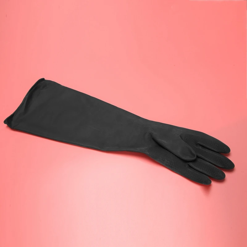 Top Deals 10X Sand Blasting Gloves For Sandblast Cabinet Gloves 60X20cm