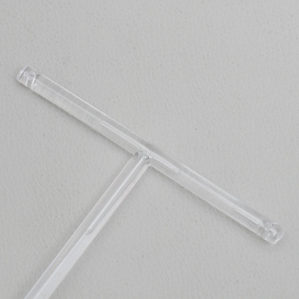 

2Pcs T Shape Earring Display Stand Acrylic Jewelry Organizer Rack for Earrings Bracelet Keys Transparent Holder Display