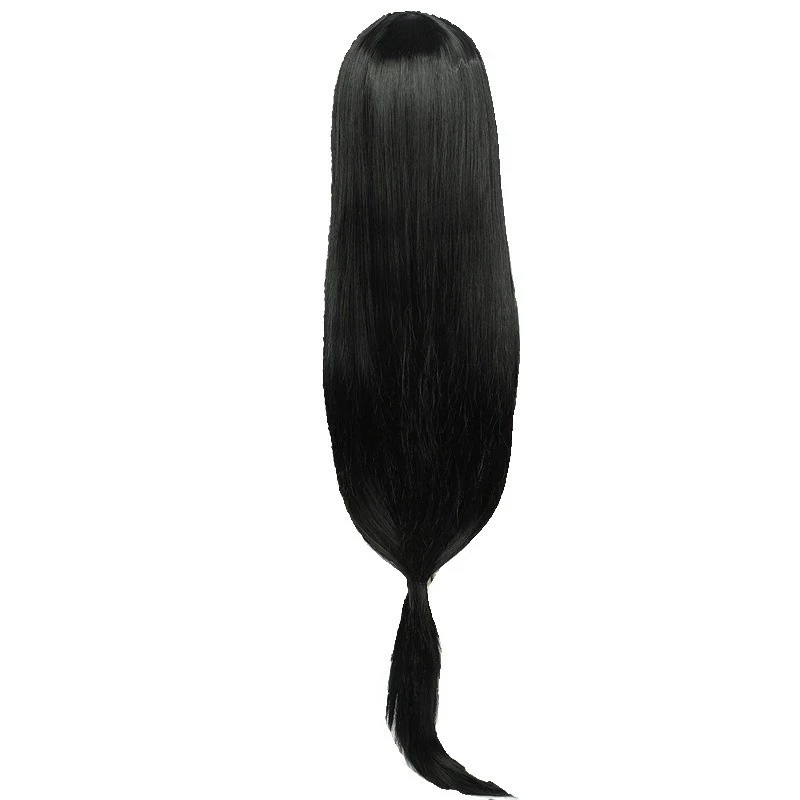 Cosplay Wig Final Fantasy Anime Wig Tifa Lockhart Black FF7 Anime Game Role-Play Wig Female Synthetic Wig with Bangs Anime Game