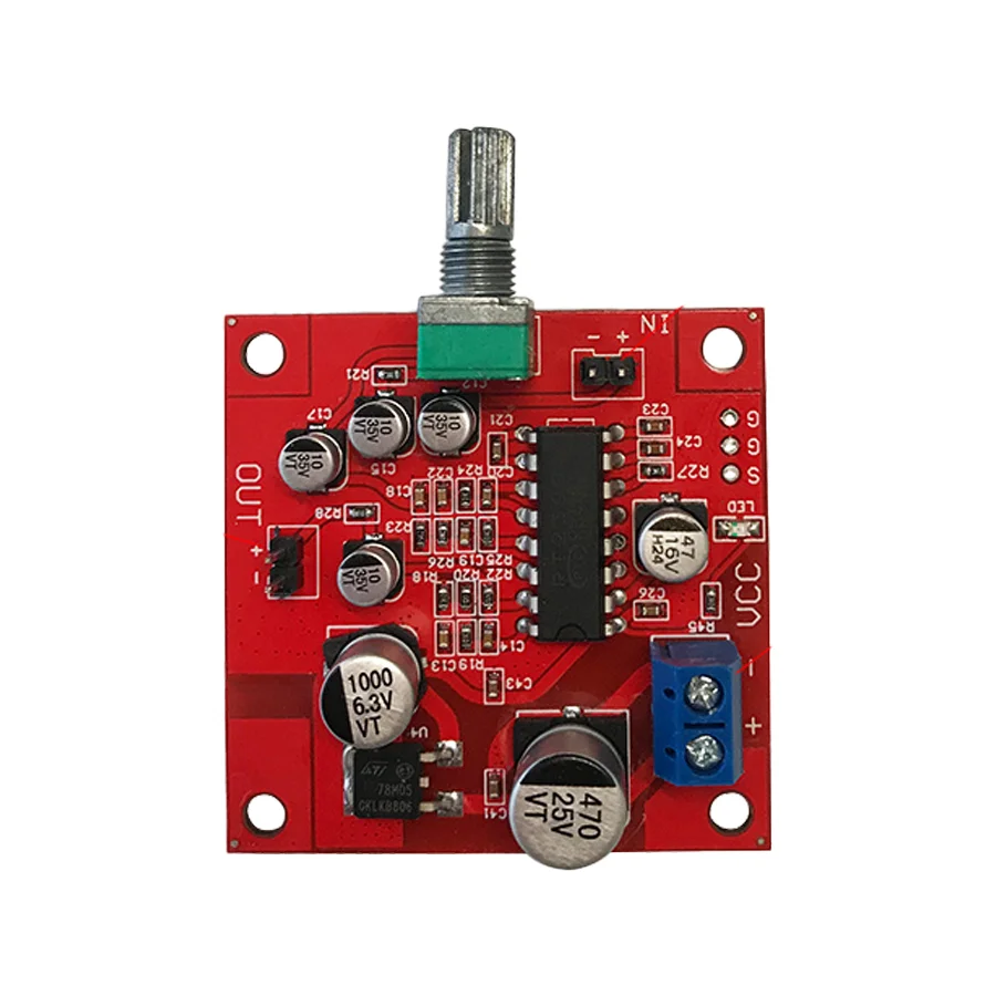 Placa de reverberação de placa de reverberação de microfone PT2399 - sem módulo de função de pré-amplificador para processamento de áudio