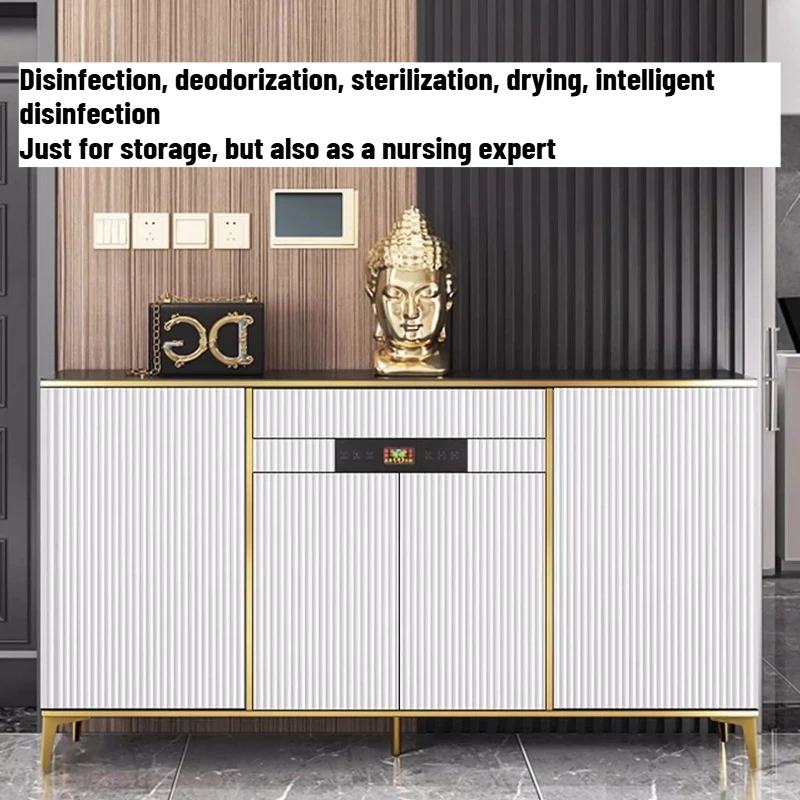 

New Entrance Shoe Cabinet Wooden Living Room Storage Organizer Exterior Shoerack Home Slim Display House Shelves Hall Furniture
