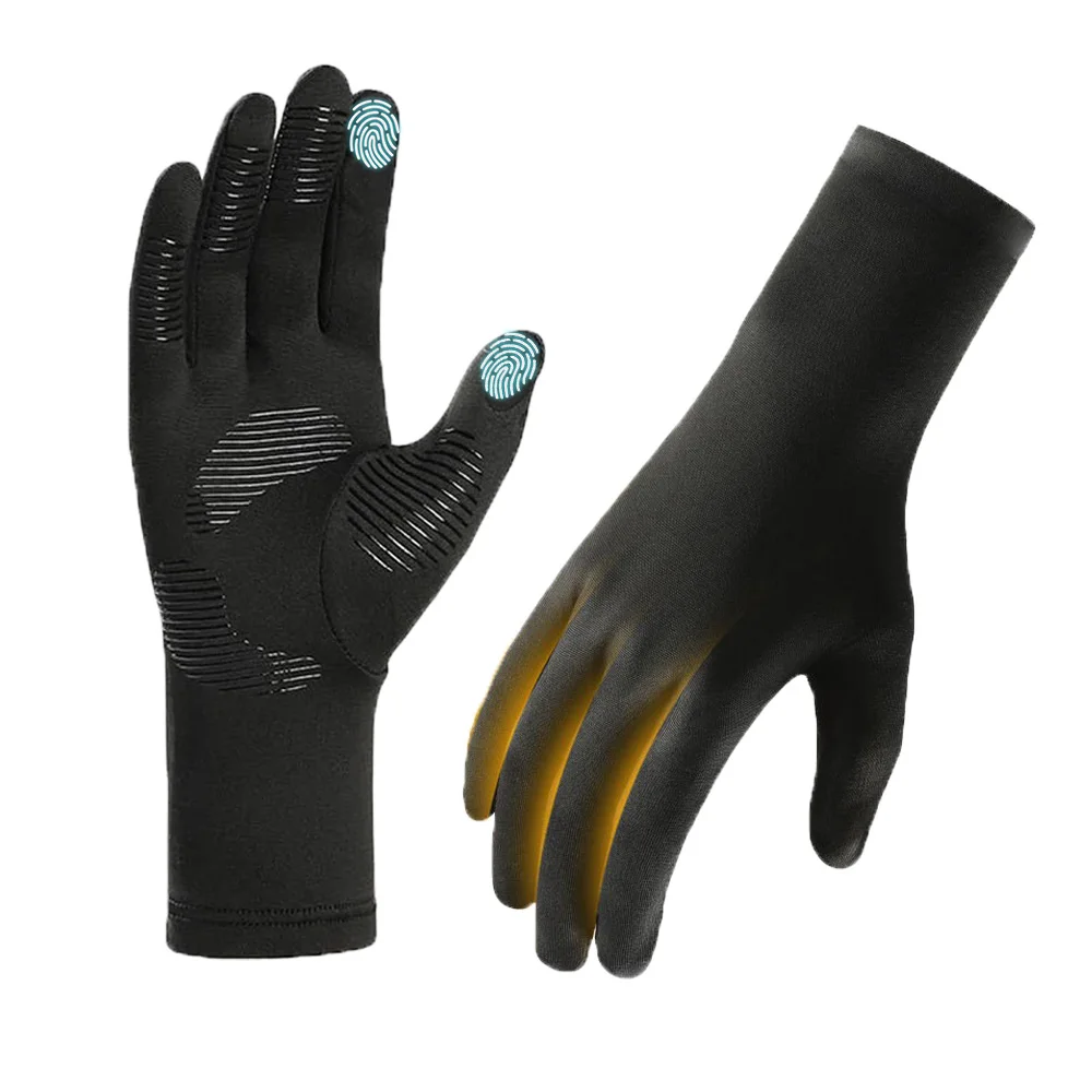 Winter-Thermo-Touchscreen-Handschuhe Winddicht Wasserdicht Fleece-Gefütterte Skihandschuhe Rutschfeste Fahrrad-Motorrad-Laufhandschuhe