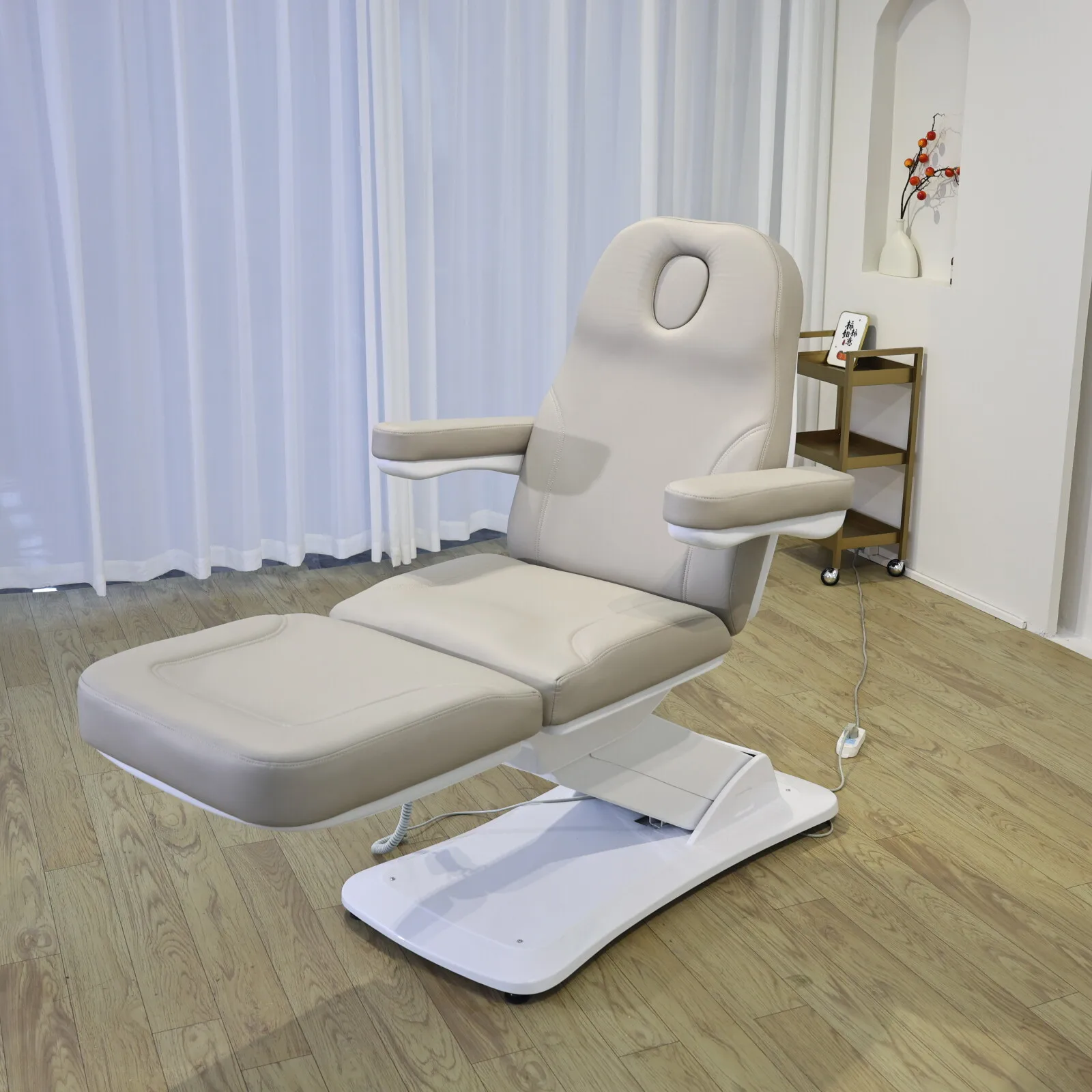 Schönheitspflegebett, Gesichtspflegebetten, medizinischer Schönheitsstuhl mit Injektion für plastische Chirurgie, Kommerzielle Möbel im Schönheitssalon