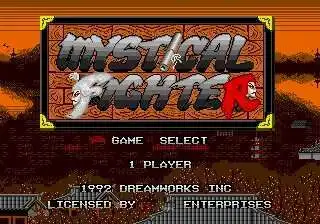 بطاقة الألعاب Mystical Fighter 16bit MD لمحرك Sega Mega لـ Genesis