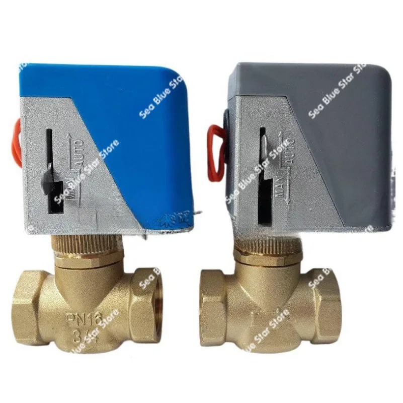 VA7010-8503 Electric two-way valve Air conditioner Fan coil two-way solenoid valve 6 points DN20