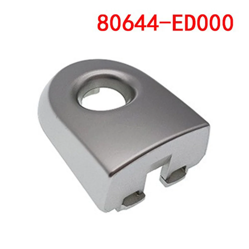 1x Gray Door Handle Cover Cap For Nissan Tiida 2005-2010 80644-ED000 80644-ED001 Single Hole/Double Hole Replacement Car Part