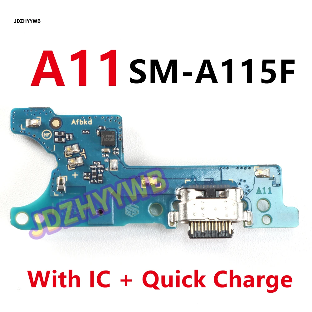 

USB Charging Dock Charger Port Type Plug Flex Cable Microphone Connect Board For Samsung Galaxy A11 A115F A115