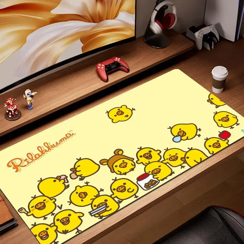 

Mousepad Gamer Desk Rilakkuma Office Computer Accessories Deskmat Desktops Kawaii Mouse Pad Gaming Mats Cute Mousepads Table Mat