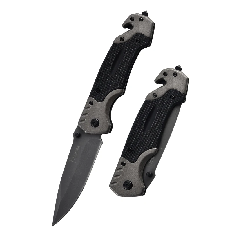 Folding Knife Outdoor Stainless Steel Pocket Knife Carry Folding Knife Fruit Knife Camping Portable High Hardness Sharpness