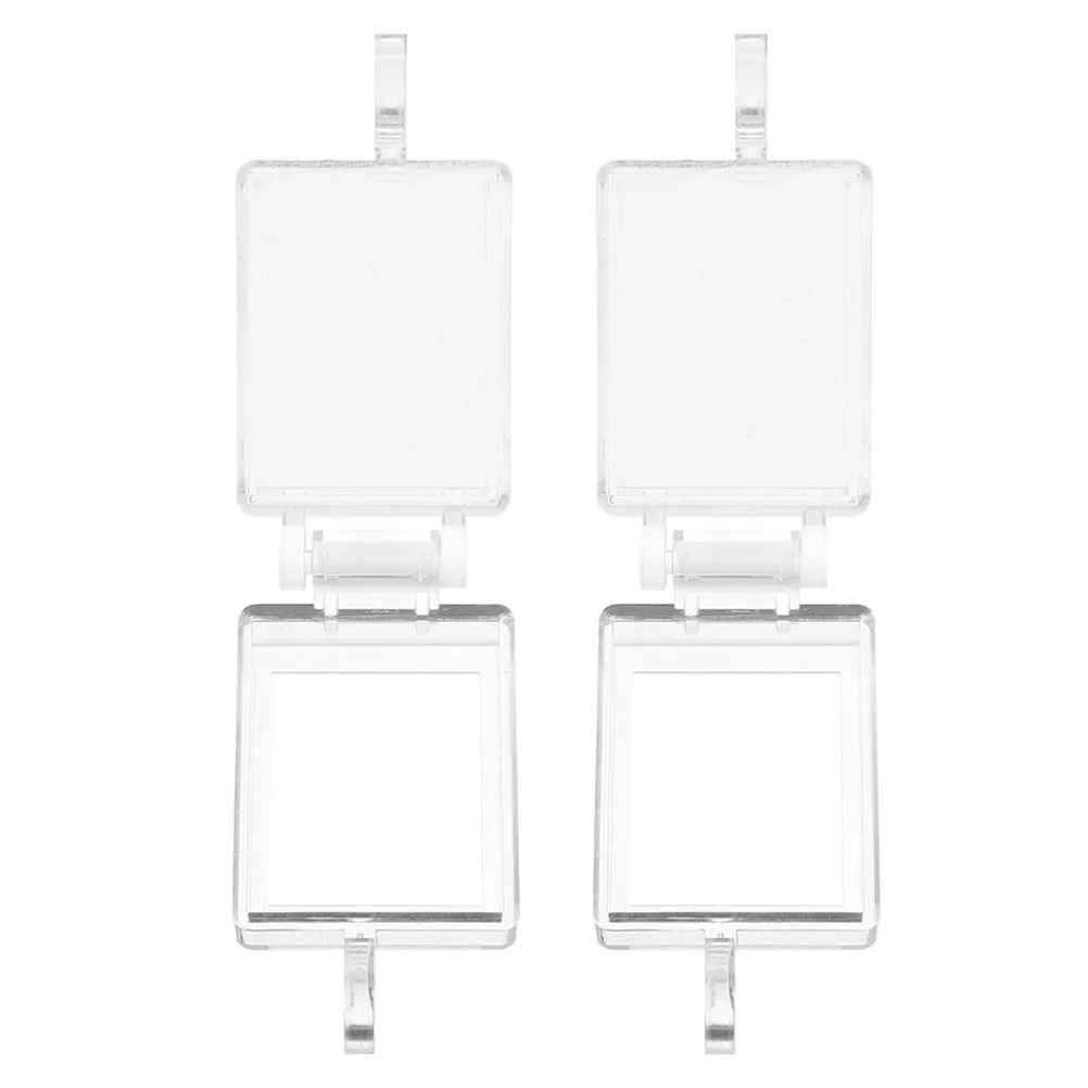 2Pcs Transparent Flipping Switch Cover Adhesive Button Protector Clear Rocker Switch Guard Prevents Accidental Press
