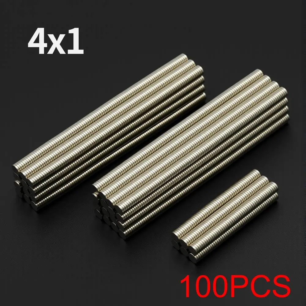 Krachtige Neodymium Magneet N35 NdfeB Permanente Magnetische imanes Ronde Super Sterke Koelkastmagneten DIY 6x1 6x2 5x1 5x3 4x1.5 4x2