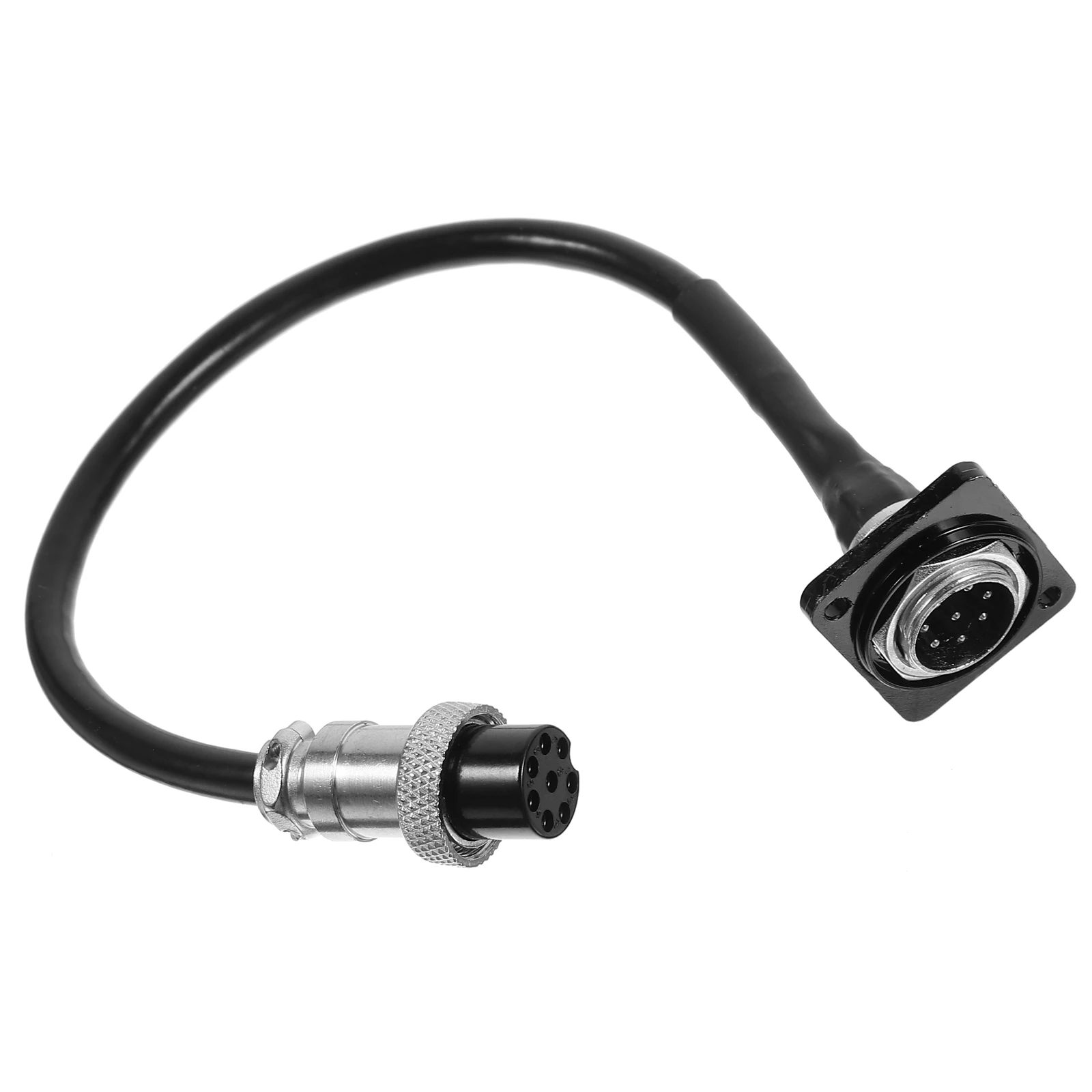 

D Type Round Hole Metal 8 Pin Conference Microphone Stable Reusable Audio Cable Male to Female Connecting Cable for Microphone