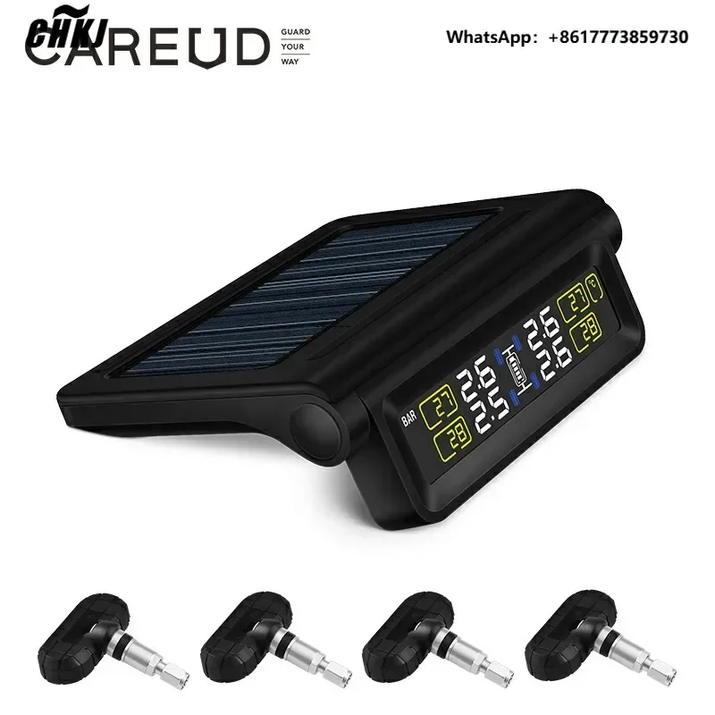 

CHKJ Super cost performance ratio windowscreen car energy popular solar power TPMS with internal sensors