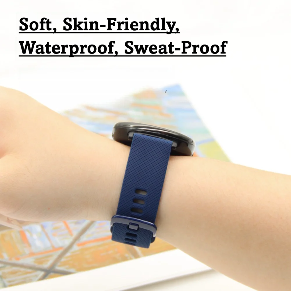 Loop Strap For Honor Fit Vitality/Elegant Edition Small Plaid Pattern Lightweight Silicone Sport Band for Man Woman Bracelet