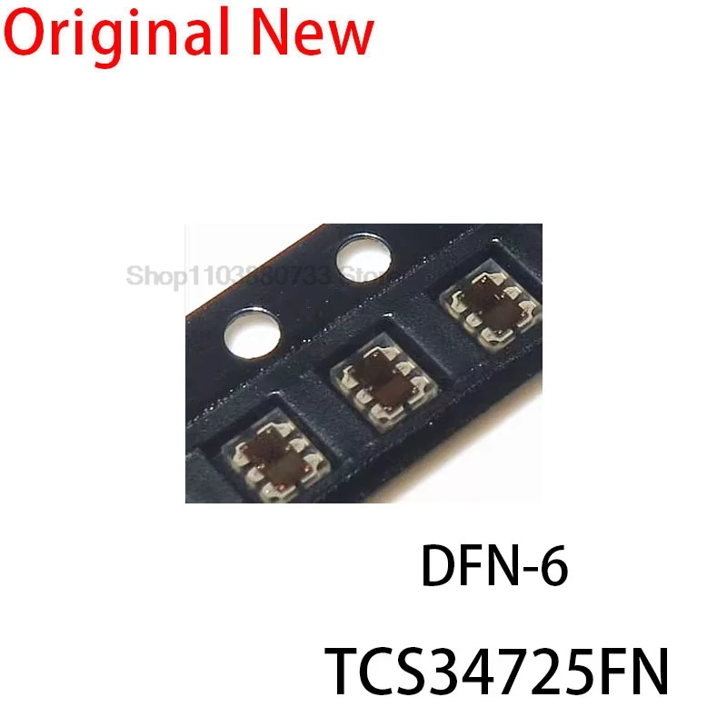 TCS34725FN TCS34725 DFN-6 Optical digital converter color sensor chip IC new original