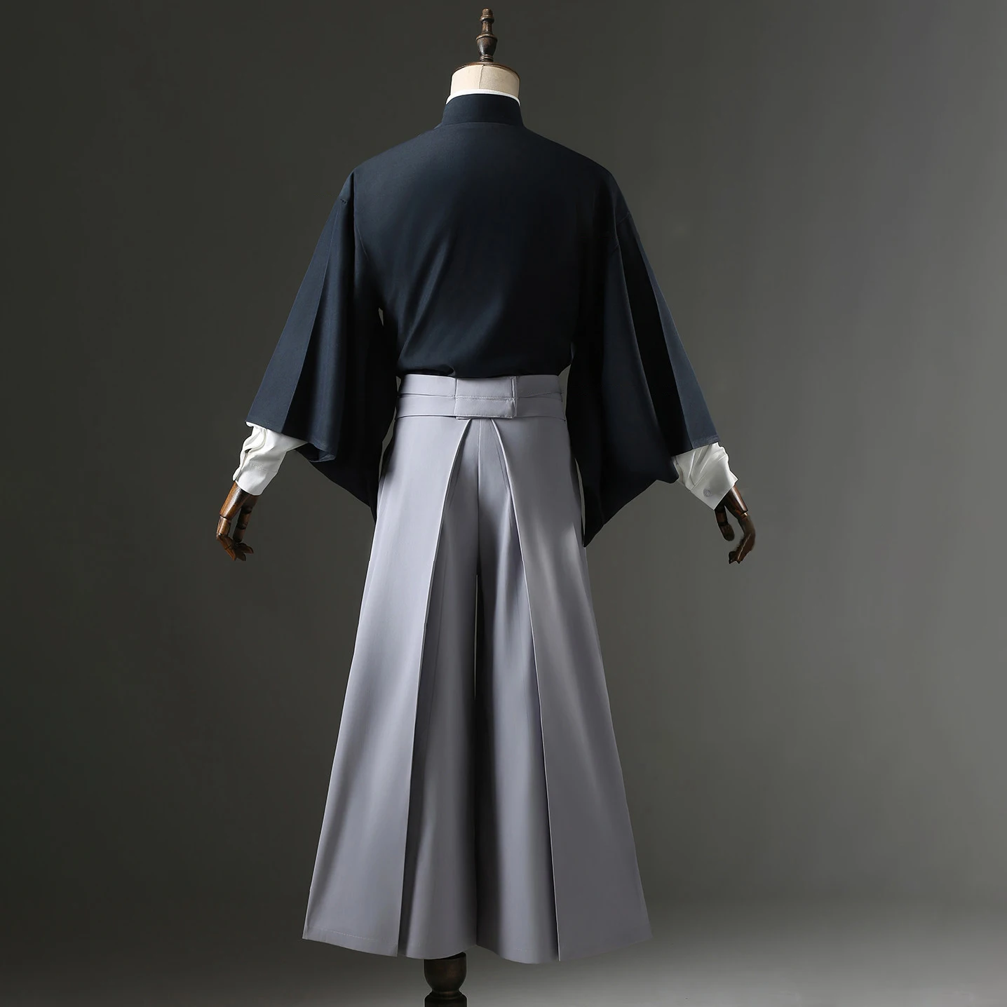 Anime Zenin Naoya Cosplay Costume Japanese Hakama Kendo Uniform Wig and Earrings For Men Women Halloween Party Carnival Outfits view 3