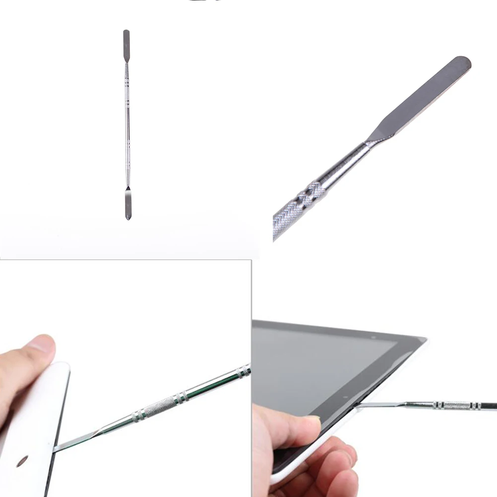 17.5cm Repair Tools Rods Opening Pry Metal Tablet Disassemble Professional Mobile Phone Spudger For IPhone