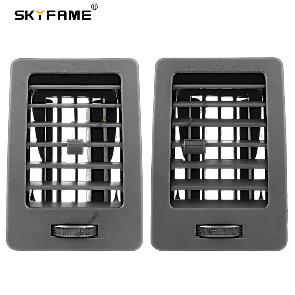 Car Centarl AC Vent Grille Air Outlet Panel Cover For Toyota Fortuner Vigo Hilux Driver & Passenger Sides Ventilation Refitting