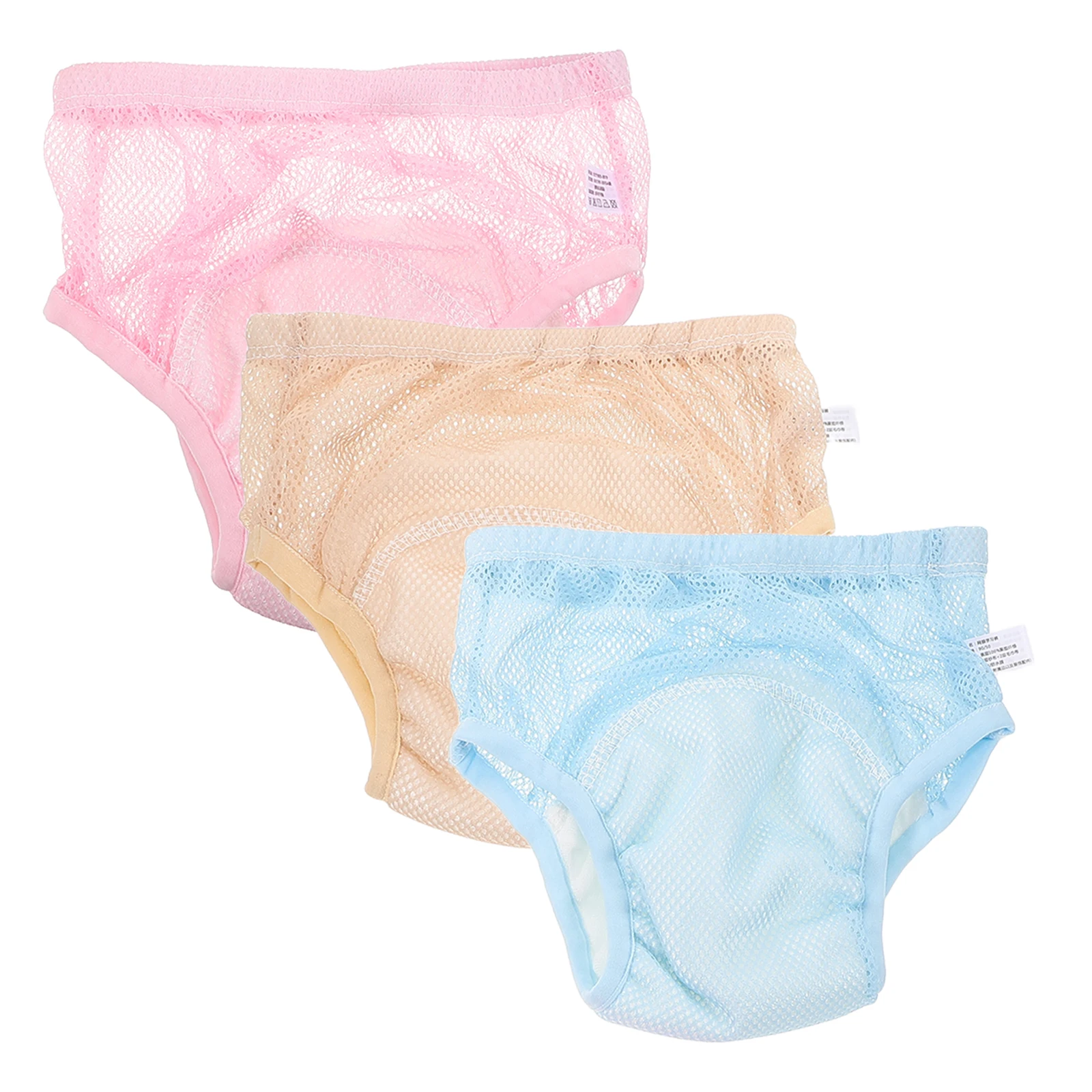 

3pcs Infant Diapers Baby Potty Training Pants Waterproof Reusable Cotton Newborn Toddler Cotton Diaper Leakproof