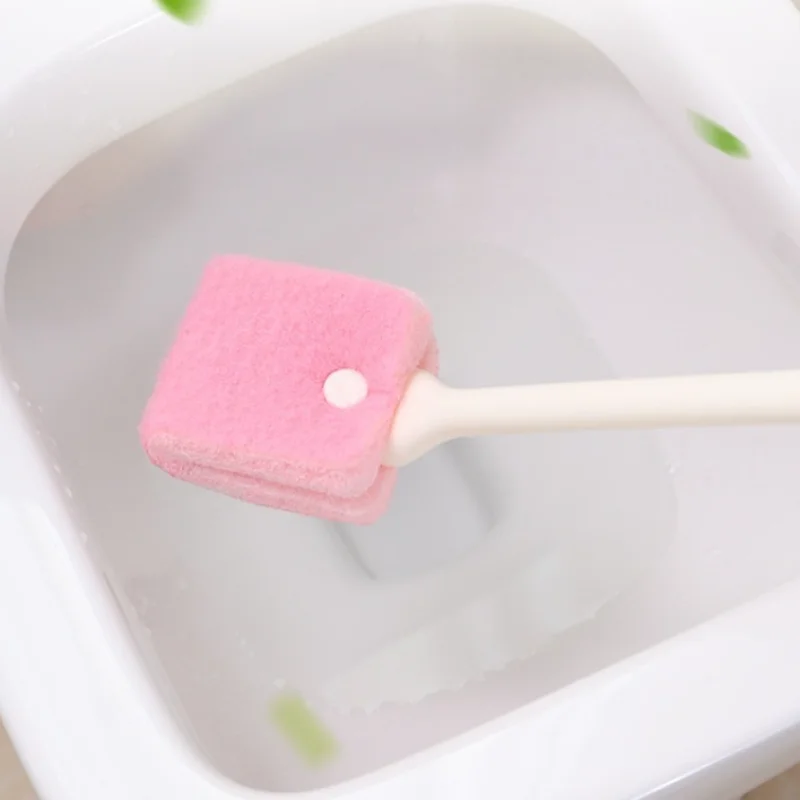 1pcs Toilet Brush No Dead Corners Urinal Soft Fur Long Handle Toilet Cleaner  Seat Toilet Brush