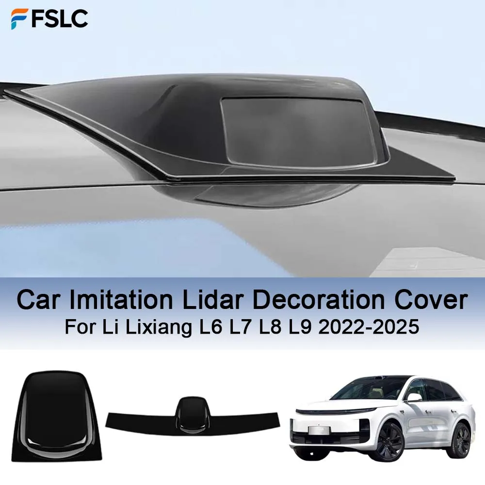 

Car Decoration Car Imitation Lidar Decoration Cover For Li Lixiang L6 L7 L8 L9 2022-2025 Black Car Styling Upgrade