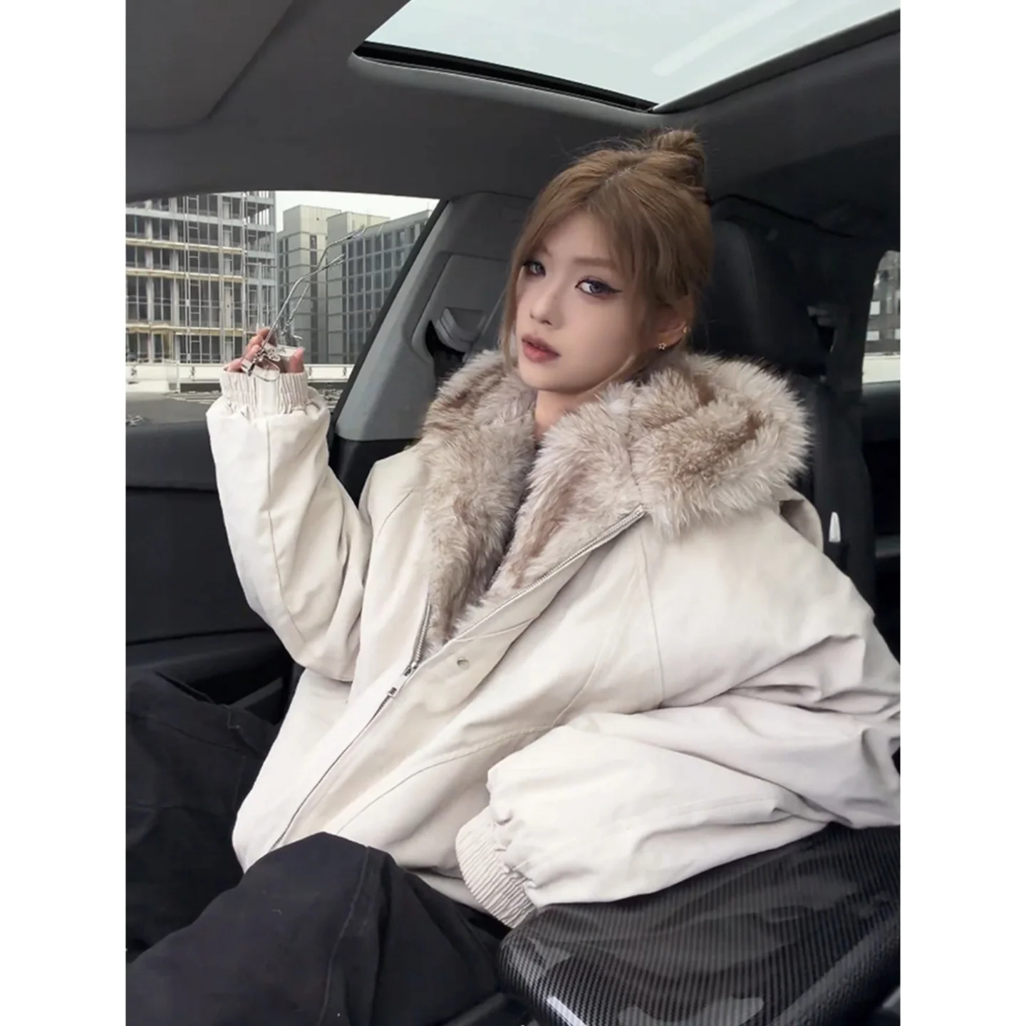 

Мужская хлопковая куртка Cleanfit с капюшоном, утепленная, зимняя, повседневная, с пуговицами, длинными рукавами, однотонная