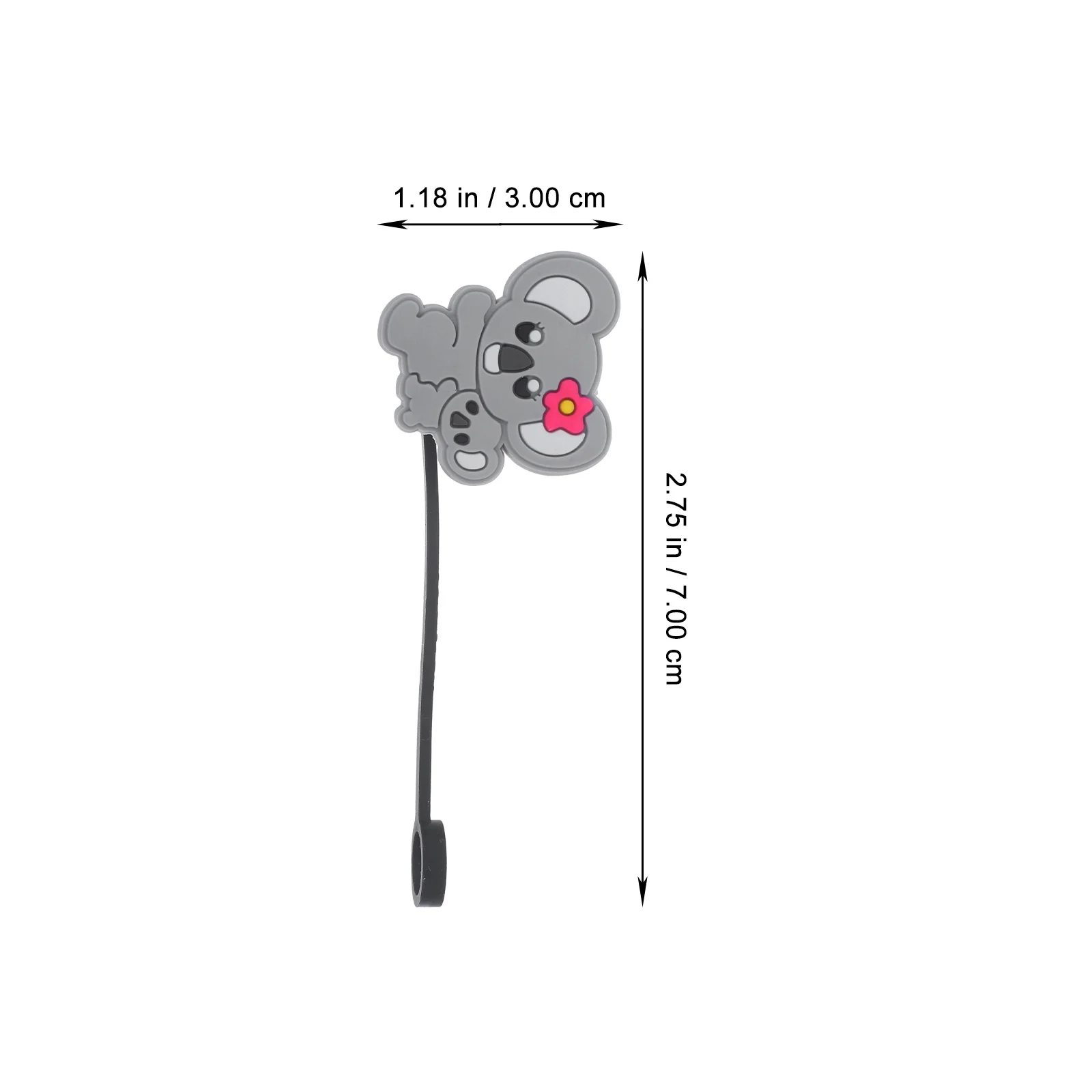 

10Pcs Straw Covers Silicone Koala Straw Tips Plugs Durable Protective Covers for Drinking Straws Tips Protector