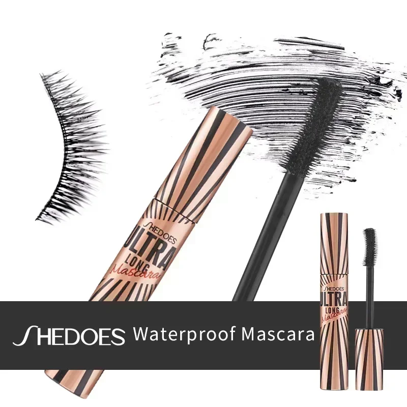 มาสคาร่ากันน้ำสีดำ Shedoes ให้ขนตาโค้งงอนเป็นธรรมชาติ หนา ยาว ติดทนนาน ไม่หลุดลอก มาสคาร่ารุ่นใหม่ยอดนิยม 10 กรัม