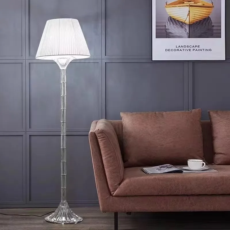 Modern Minimalist Floor Lamp Suitable for Living Room and Bedroom French Style Bedside