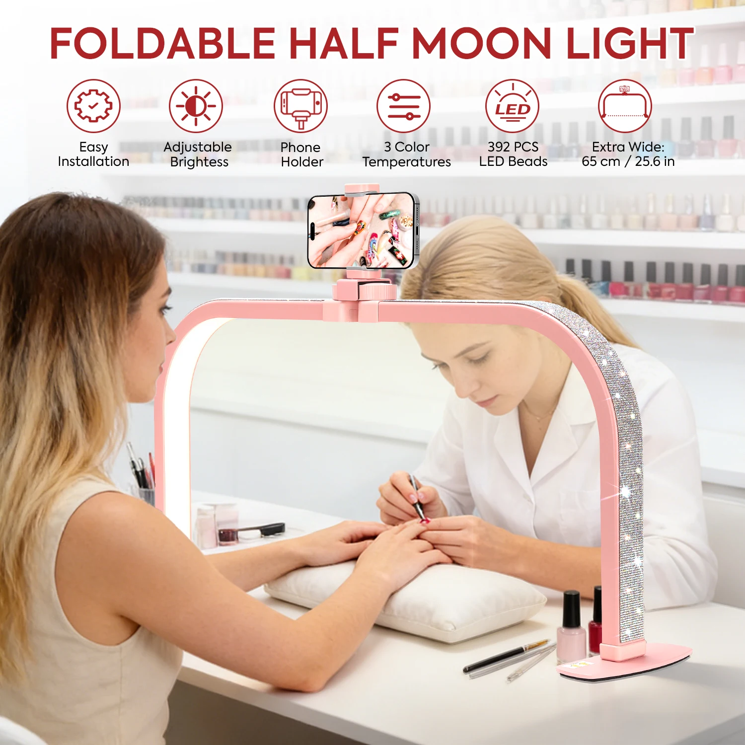 Powerful Nail Lamp U-shaped De - огляд і ціна Beauty Makeup Design