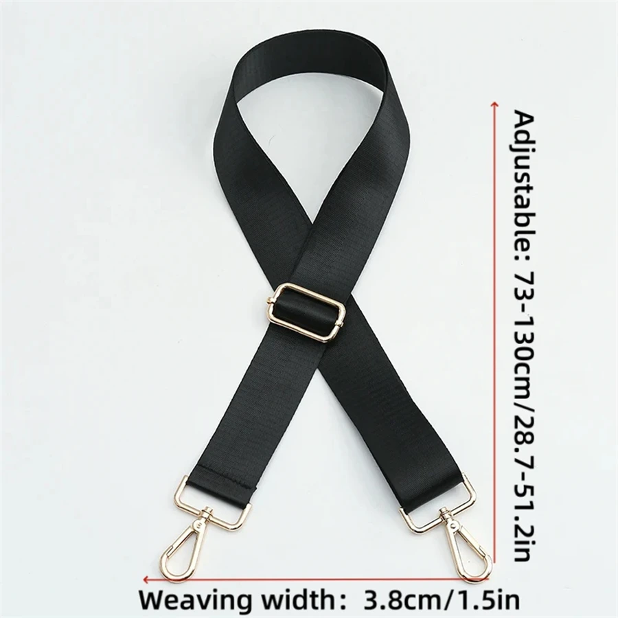 استبدال حقيبة كتف حزام لحقيبة الرجال حقائب كتف كروسبودي حزام قابل للتعديل الأسود المرأة حقيبة الملحقات [2028 #2