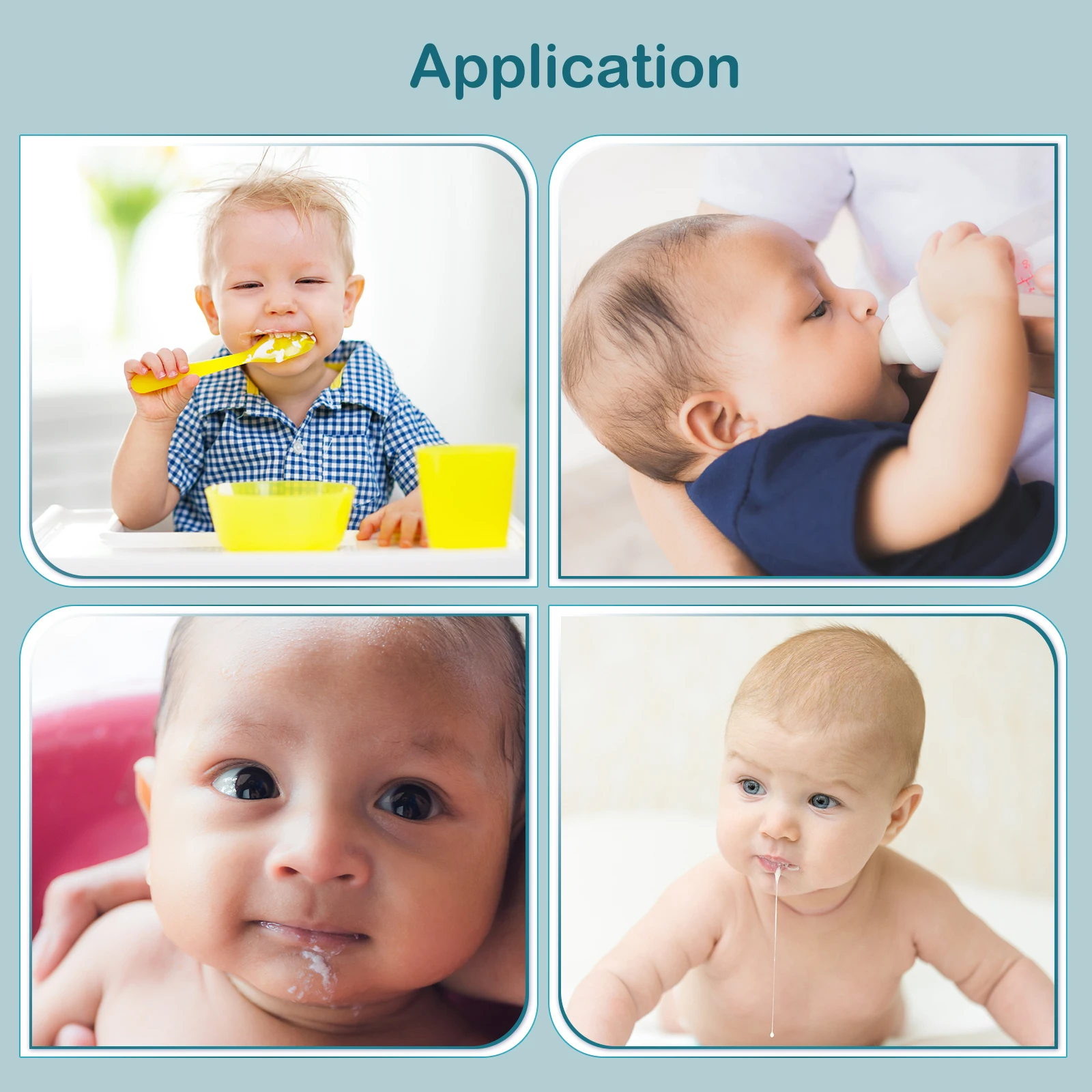 

20 шт. одноразовые нагрудники для маленьких девочек, слюнявчики для кормления малышей, мягкие удобные нагрудники с фруктами для малышей, детские нагрудники