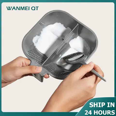 2 st. salongsfrisör hårfärgningssats färgningssats bakolja skål borste hårfärg blandningsskål färgningsborstar färgning hårstylingsverktyg 10 best sales hårfärgsskål - №6