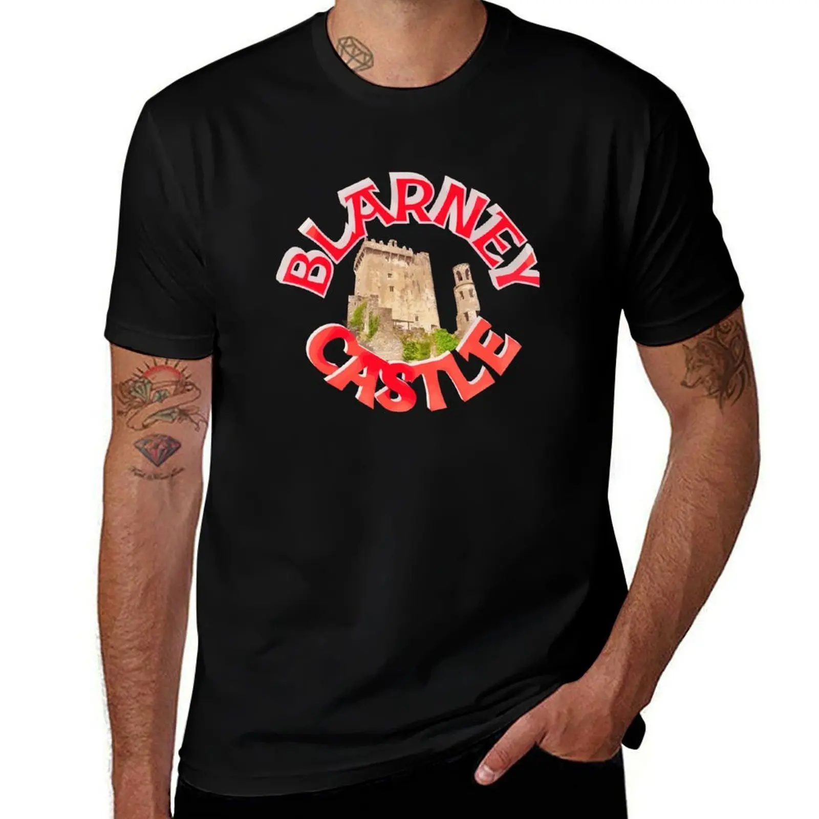 Blarney Castle Blarney County Cork T-Shirt Quick Dry Fishing T-Shirt