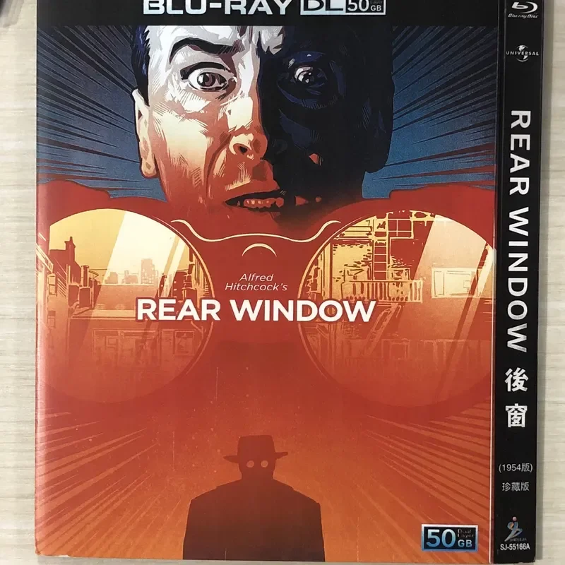 

Classic Old Movies Rear Window with Mandarin Dubbing Collector's Edition BD50 Blu-ray Disc