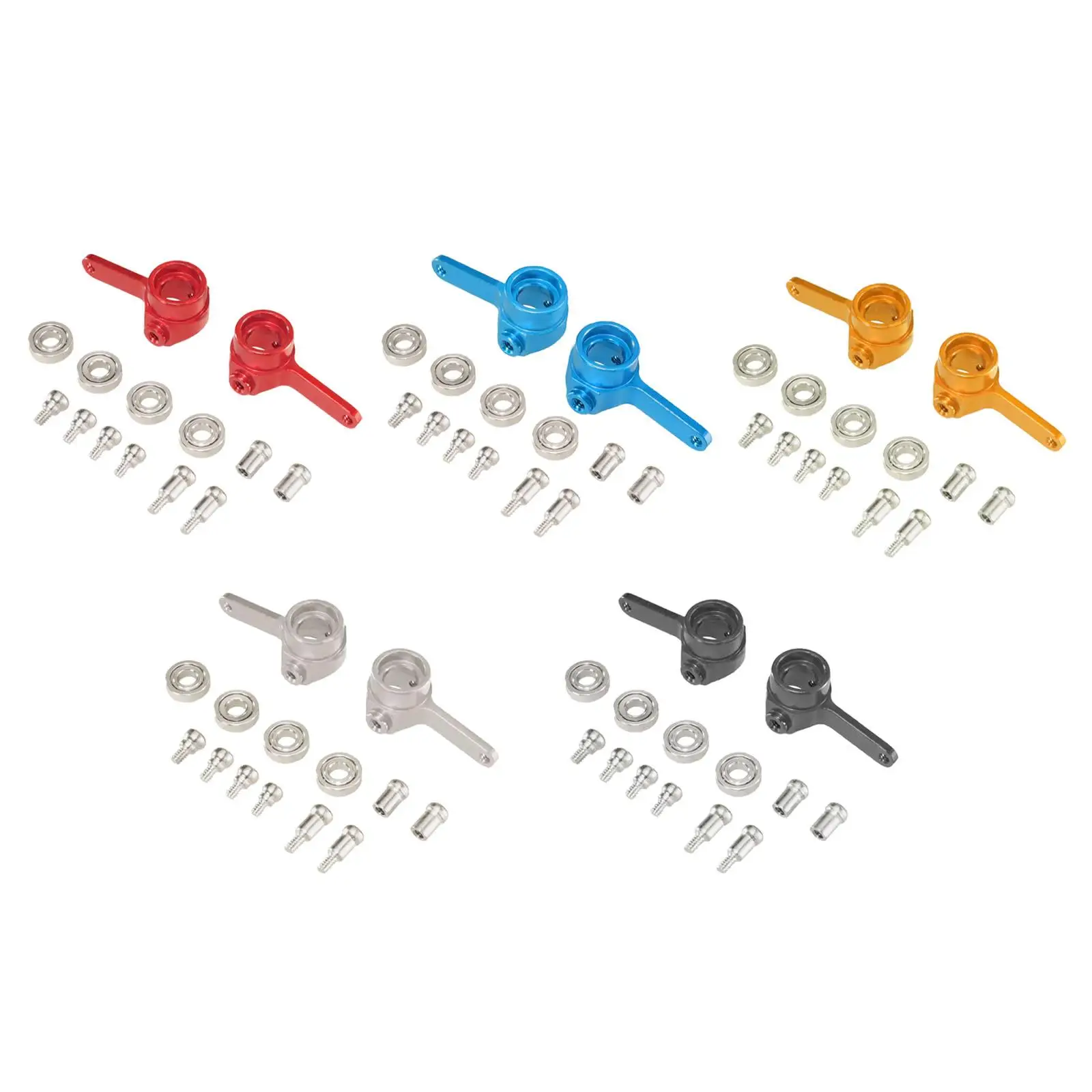 

Передняя рулевая чашка с дистанционным управлением, масштаб 1:28, многофункциональный компонент из алюминиевого сплава, модифицированные своими руками запасные части для K989 284131 284161 284010