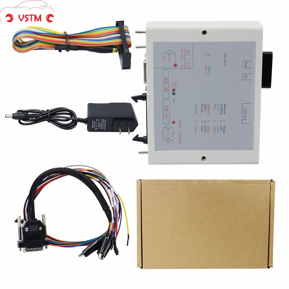 

OBD ECU Programmer Power Box to Openport J2534 Power Box J-TAG ECU-Soft Multi-Purpose Connectors For Flash