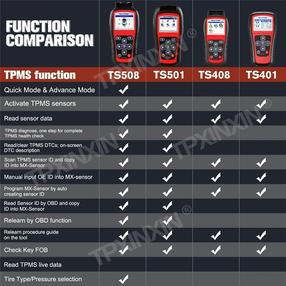 Autel TPMS TS508WFK TPMS valve Programming tools Autel scanners Car Tire Pressure Monitoring Truck Tires Tyres TPMS Autel TS508