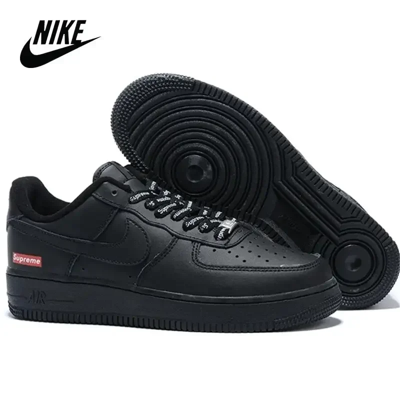 Nike Air Force 1 Men's running sneakers casual board shoes Fashion trend board shoes comfortable skateboard shoes