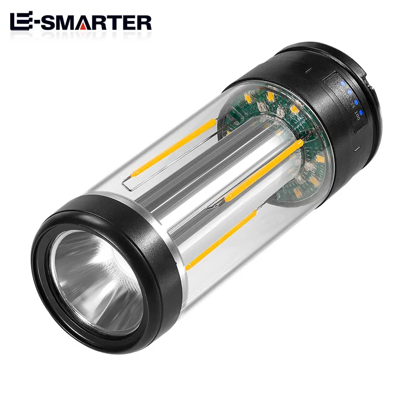 Multifunction USB Charging Camping Lights Waterproof Tent Lamp Outdoor Camping LED Flashlight Hanging Lantern Emergency Lights