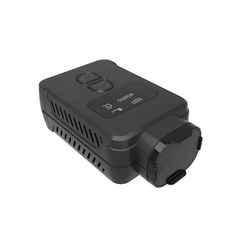 4K 30fps FPV Camera – 12MP Sony Sensor, 2.7K 60fps, 1080p 120fps, EIS + Gyroflow, OLED Display