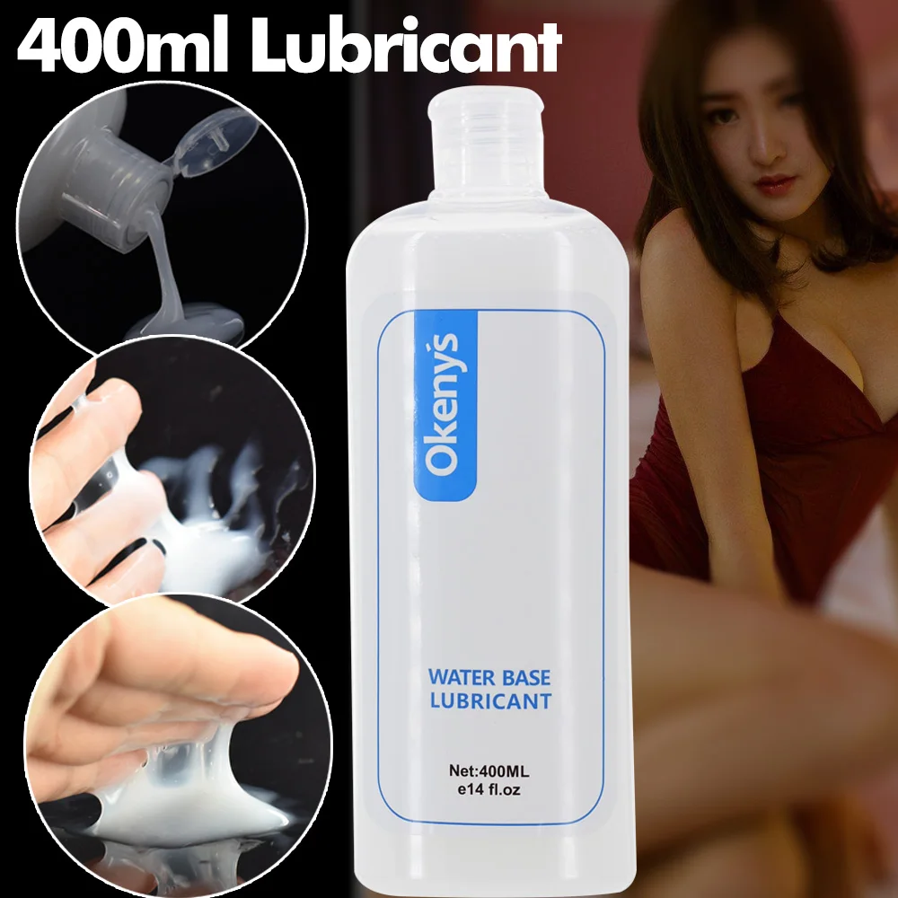 Anal Lubricant for Session 800/400ml Sex Lubrication Water Based Semen Goods for Adults Gay Lubricate SexShop Ana Gel